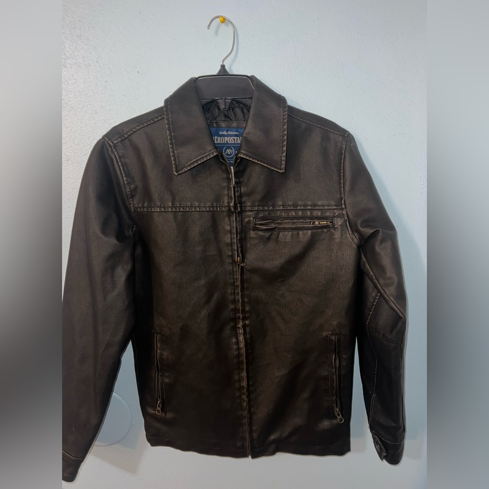 Aeropostalé - Vintage Leather Jacket